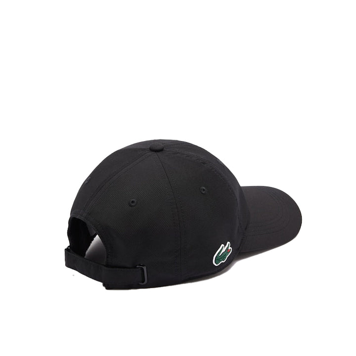 Lacoste Sport Lightweight Baseball Cap Black-One Size-SPIRALSEVEN DESIGNER MENSWEAR UK