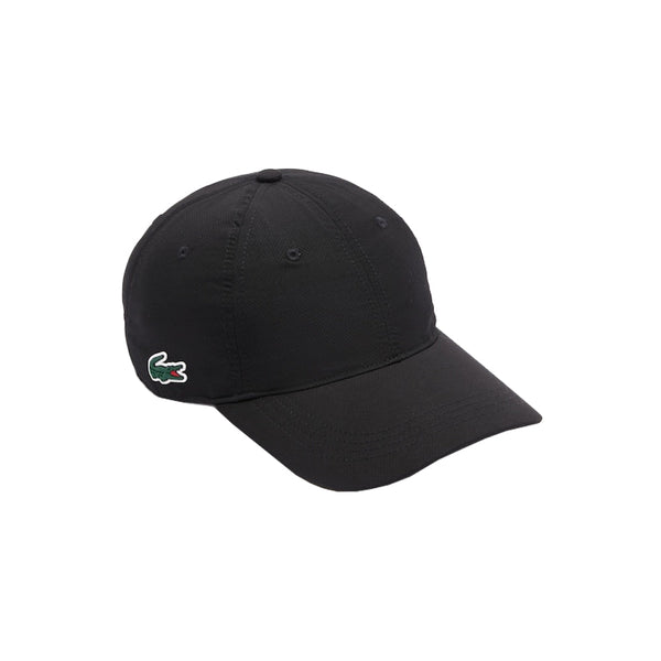 Lacoste Sport Lightweight Baseball Cap Black-One Size-SPIRALSEVEN DESIGNER MENSWEAR UK