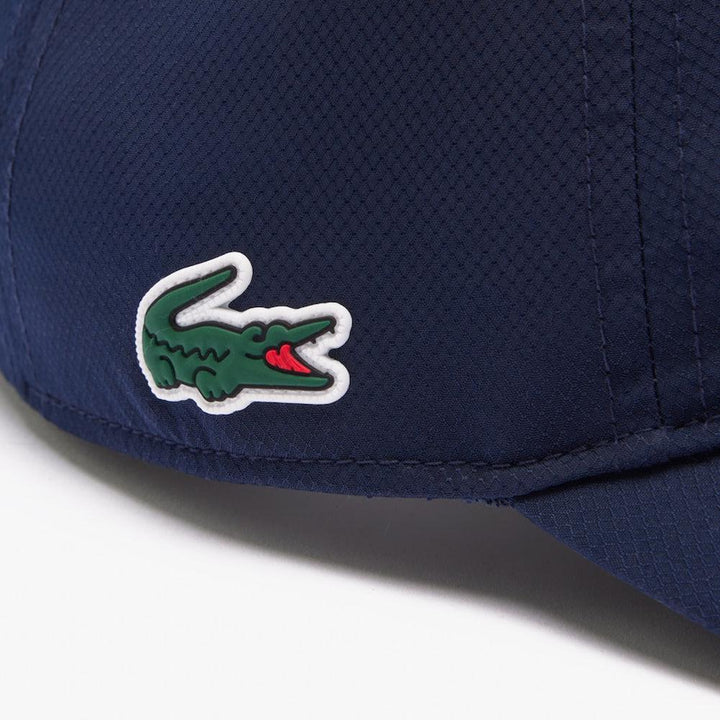 Lacoste Sport Lightweight Baseball Cap Navy Blue-One size-SPIRALSEVEN DESIGNER MENSWEAR UK