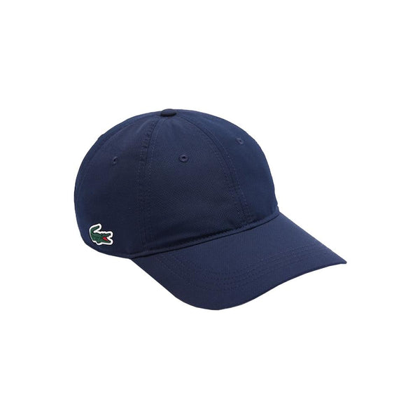 Lacoste Sport Lightweight Baseball Cap Navy Blue-One size-SPIRALSEVEN DESIGNER MENSWEAR UK