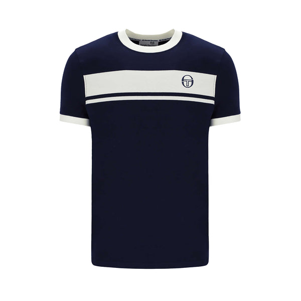 Sergio Tacchini Master T-Shirt Maritime Blue/Gardenia/Maritime Blue