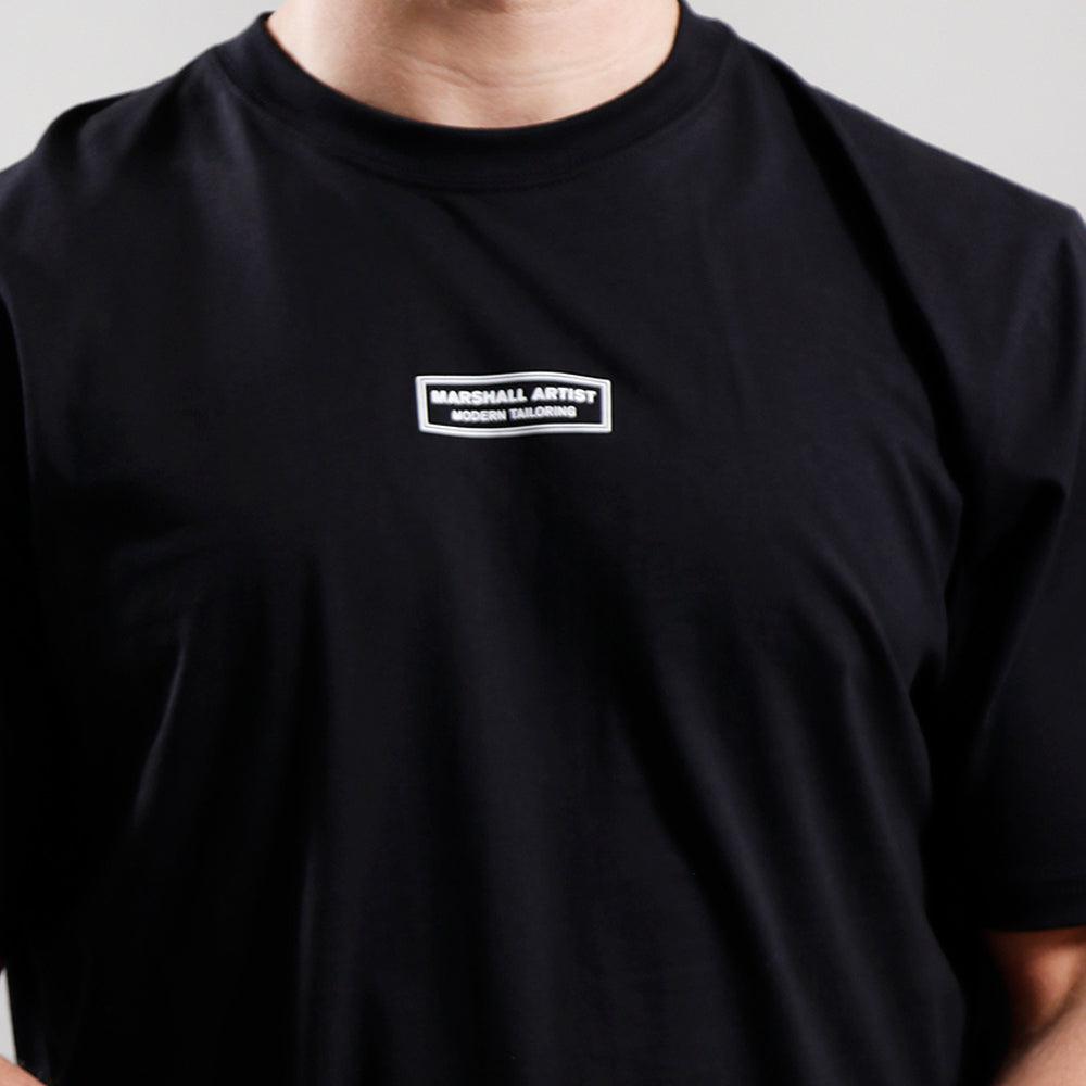 Marshall Artist Injection T-Shirt - Black-SPIRALSEVEN DESIGNER MENSWEAR UK