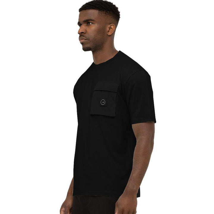 Marshall Artist Nevado T-Shirt Black-SPIRALSEVEN DESIGNER MENSWEAR UK