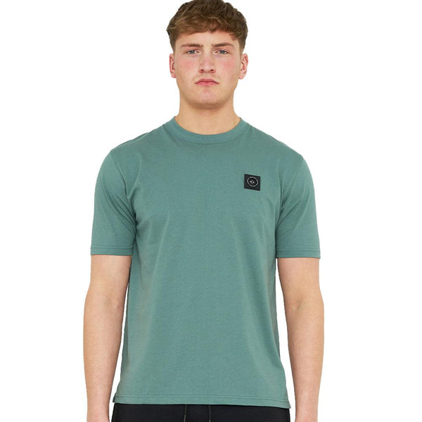 Marshall Artist Siren T-Shirt Atlantic Green-SPIRALSEVEN DESIGNER MENSWEAR UK