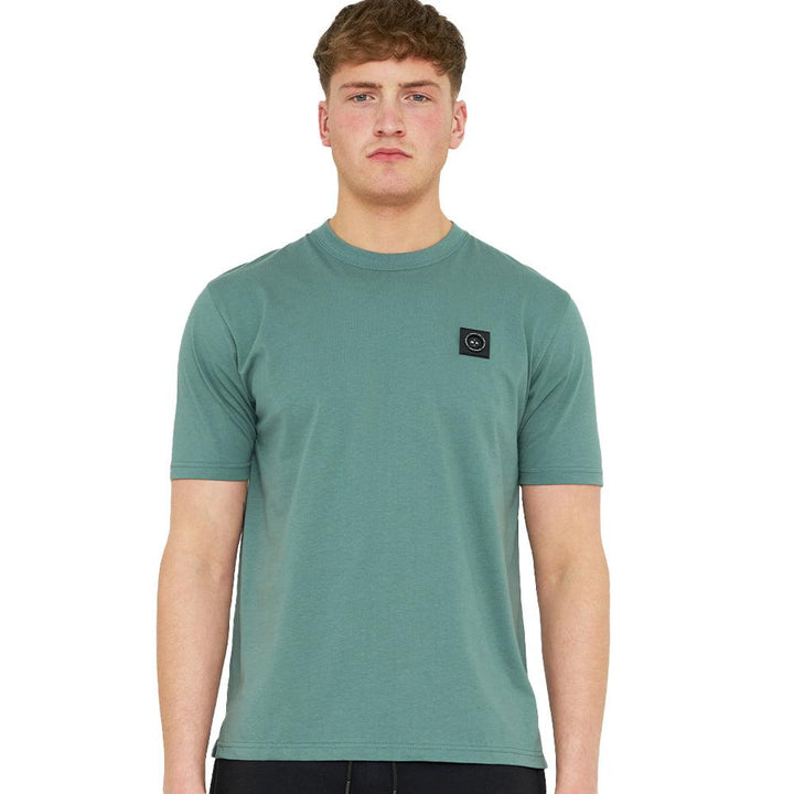 Marshall Artist Siren T-Shirt Atlantic Green-SPIRALSEVEN DESIGNER MENSWEAR UK