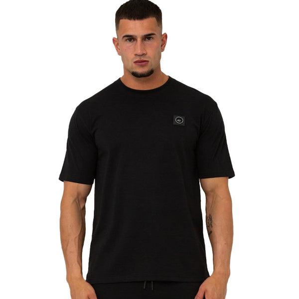 Marshall Artist Siren T-Shirt Black-SPIRALSEVEN DESIGNER MENSWEAR UK