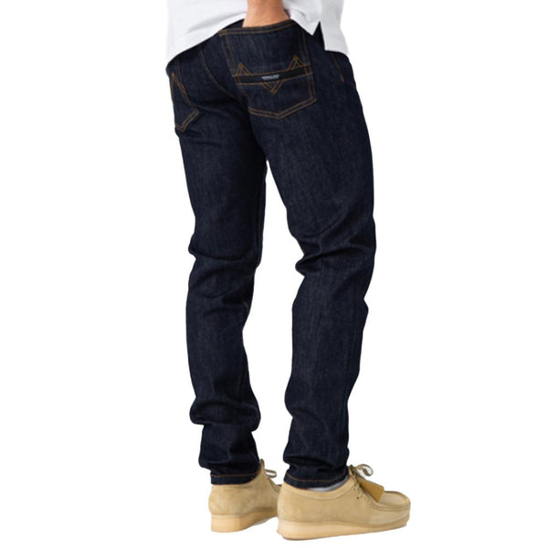 Marshall Artist Slim Tapered Jeans - Indigo Rinse-SPIRALSEVEN DESIGNER MENSWEAR UK