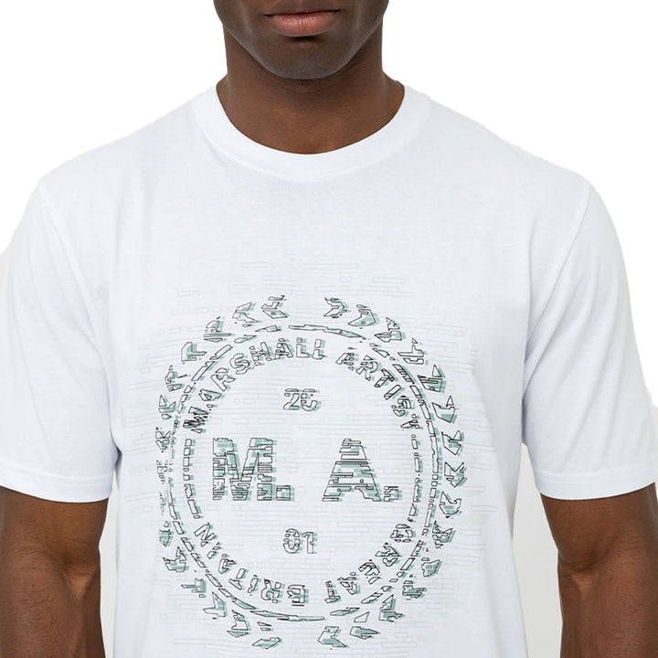 Marshall Artist Tekk Fusion T-Shirt White-SPIRALSEVEN DESIGNER MENSWEAR UK