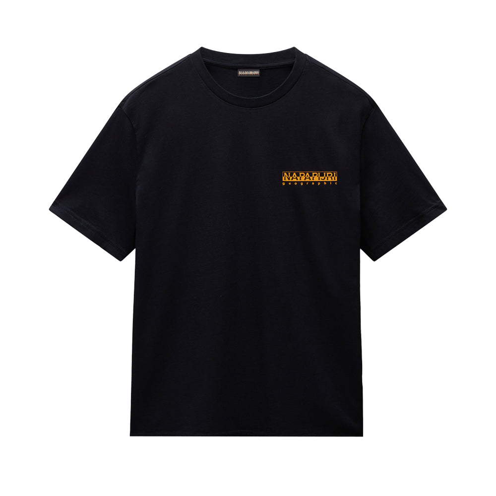 Napapijri S Durand T-Shirt Black-SPIRALSEVEN DESIGNER MENSWEAR UK