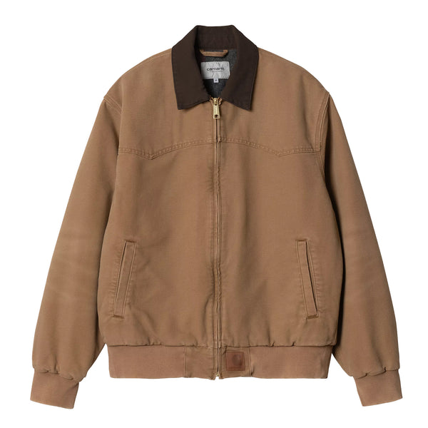 Carhartt WIP OG Santa Fe Jacket Hamilton Brown/Tobacco Stone Canvas