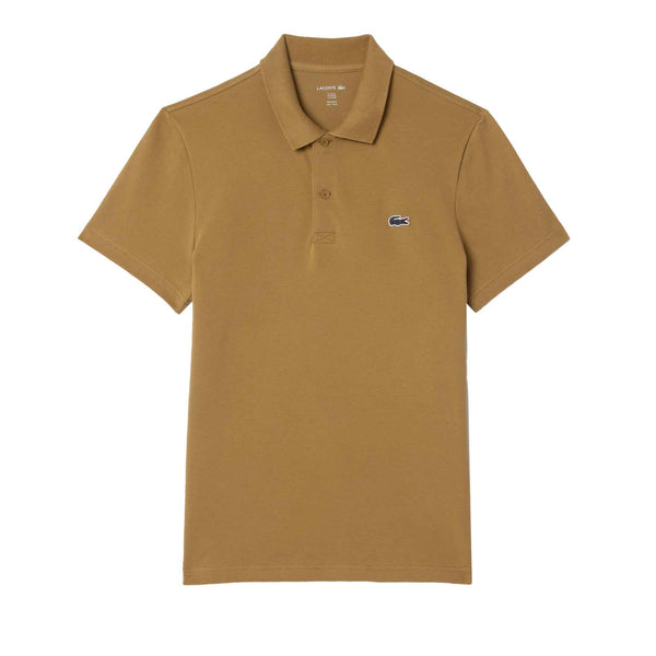 Lacoste Regular Fit Cotton Blend Polo Shirt Brown