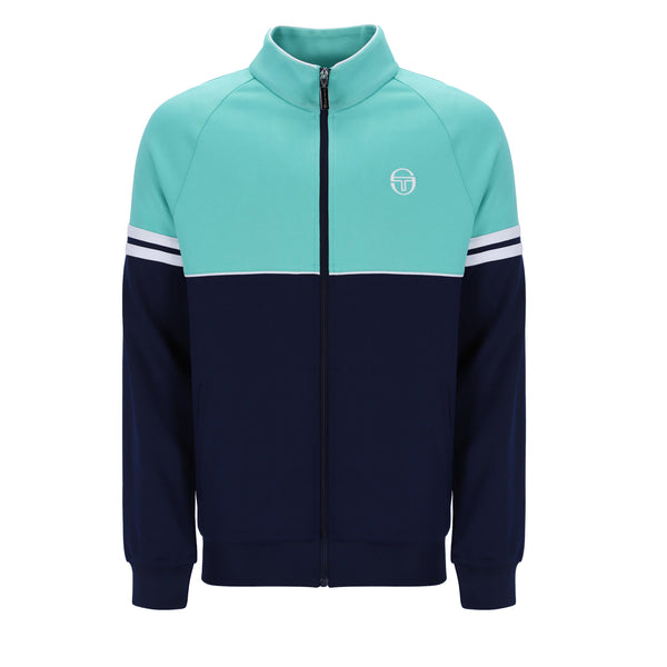 Sergio Tacchini Orion Track Top Jacket Pool Blue/Maritime Blue/White