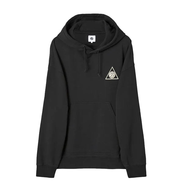 Pretty Green Optical Oversized Hoodie - Black-SPIRALSEVEN DESIGNER MENSWEAR UK