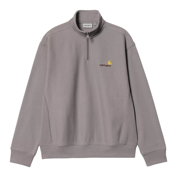 Carhartt WIP Half Zip American Script Sweatshirt Yosemite