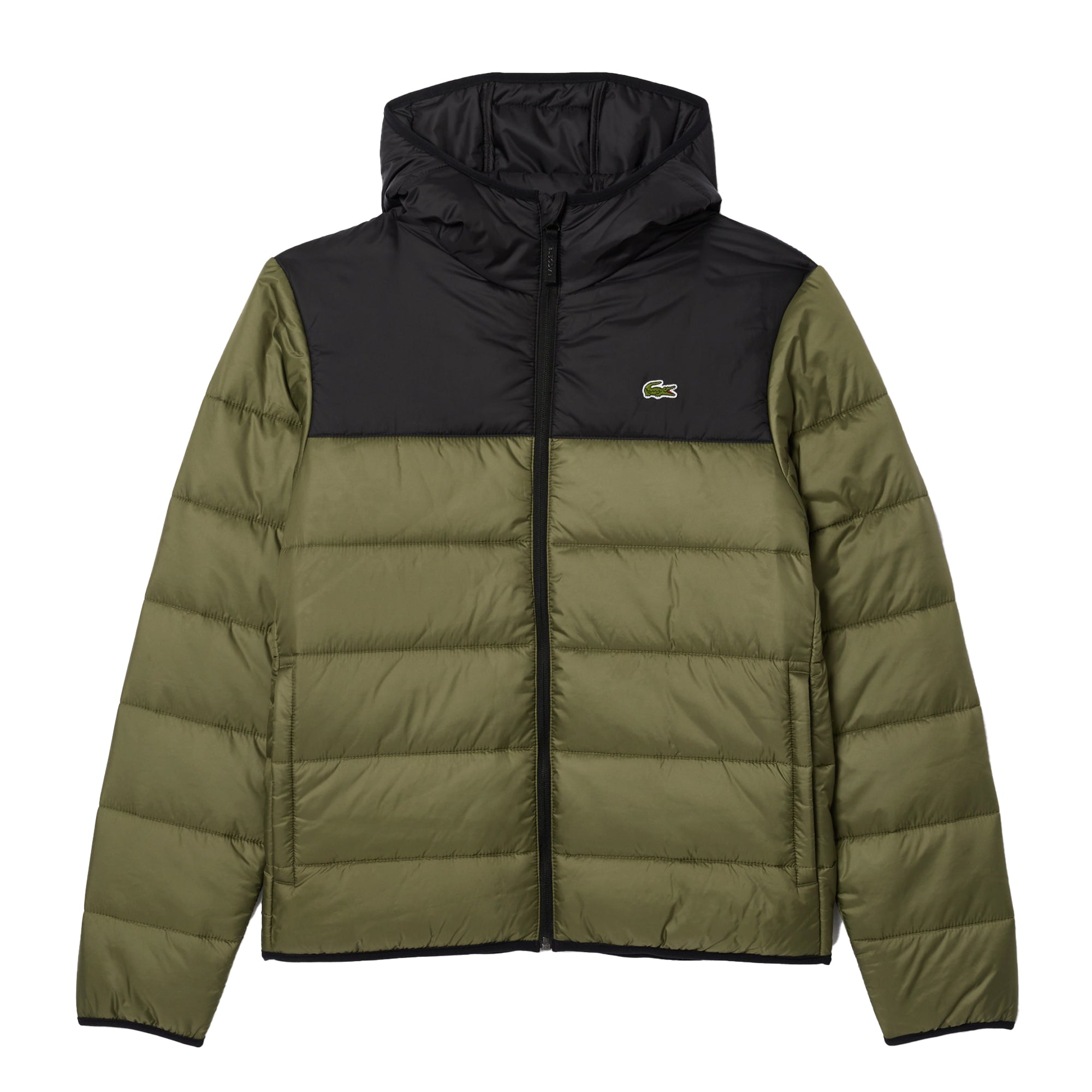 Lacoste colour block padded jacket store