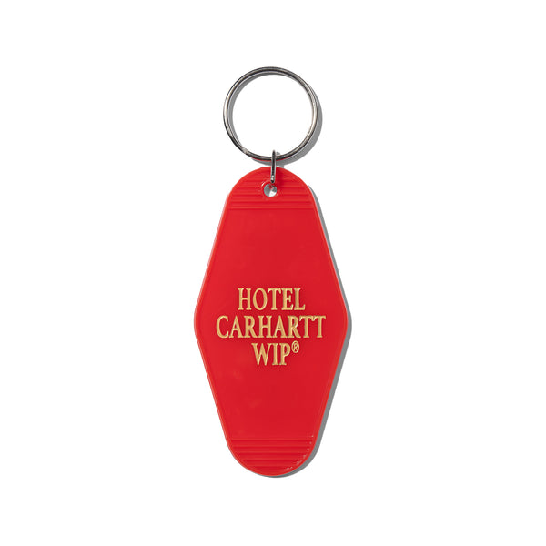 Carhartt WIP Hotel Keys Keychain Scarlet/Winter Spice