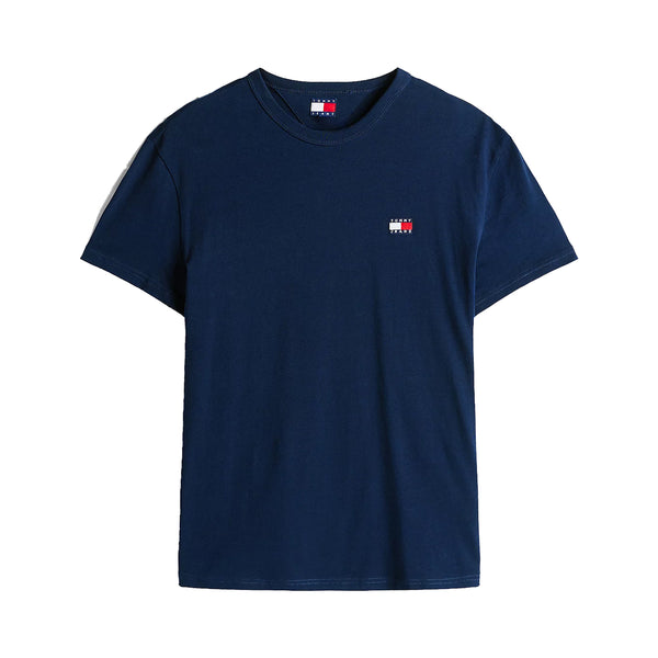 Tommy Jeans Reg Logo Badge T-Shirt Dark Night Navy