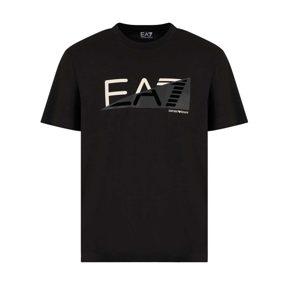 EA7 Emporio Armani Mixed Logo Series T-Shirt Black