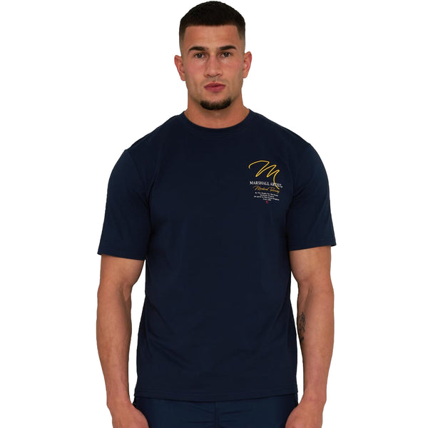 Marshall Artist Seattle T-Shirt Navy