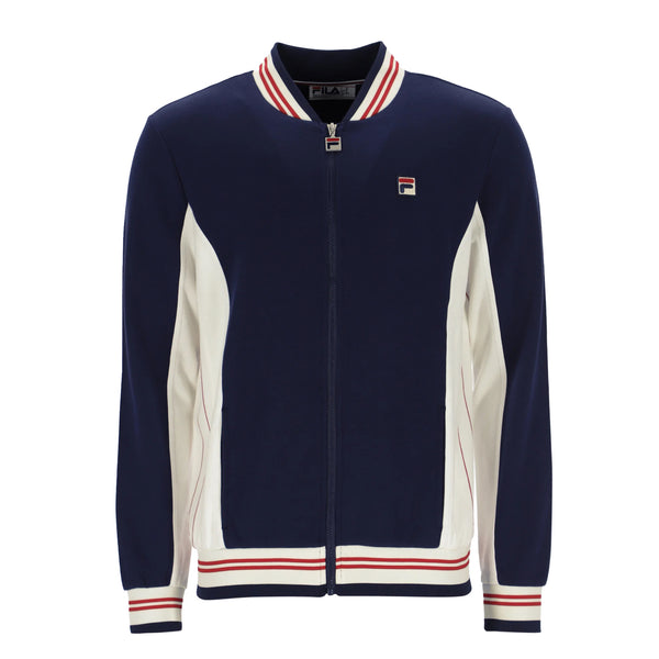 Fila Settanta Baseball Track Top Jacket Fila Navy/Gardenia/Fila Red