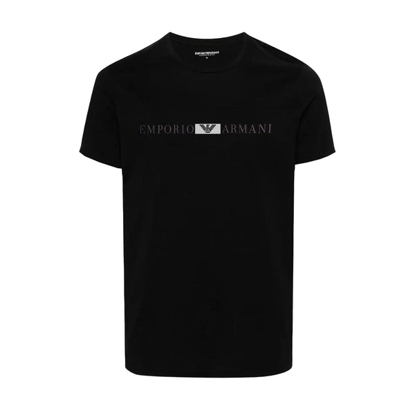 Emporio Armani  Lounge Stretch Logo T-Shirt Black