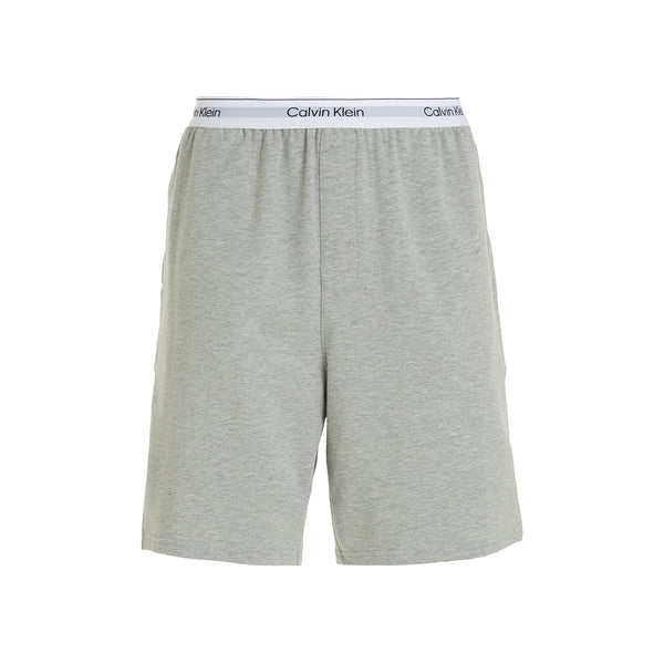 Calvin Klein Icon Cotton Stretch Lounge Shorts Grey Heather