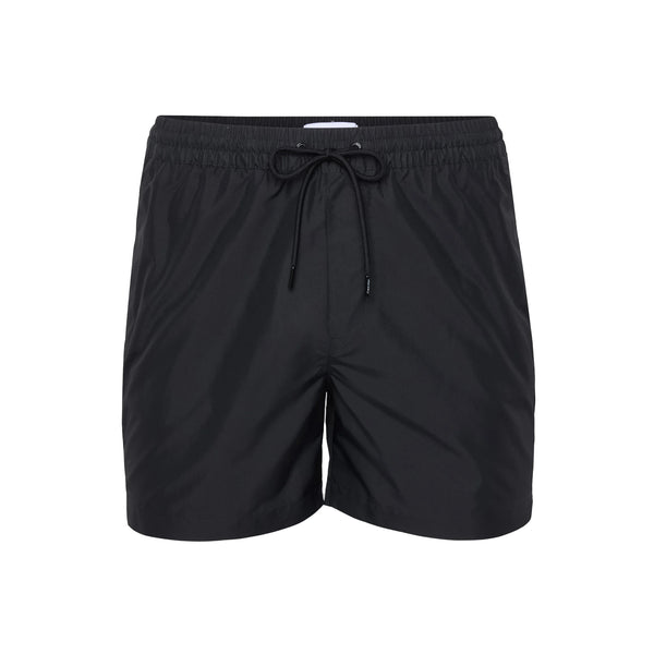 Calvin Klein Tape Logo Swim Shorts Black