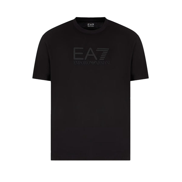 EA7 Emporio Armani Visibility Tonal Logo T-Shirt Black