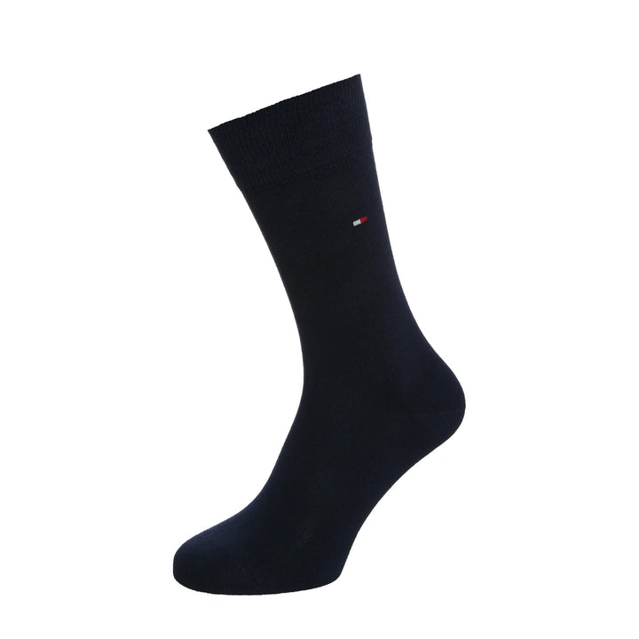 Tommy Hilfiger Two Pack Knitted Rugby Socks Navy Tommy Original-SPIRALSEVEN DESIGNER MENSWEAR UK