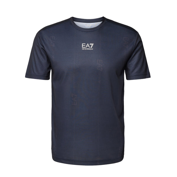 EA7 Emporio Armani VENTUS7 Technical Poly T-Shirt Armani Blue