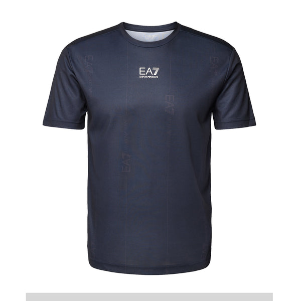 EA7 Emporio Armani VENTUS7 Technical Poly T-Shirt Armani Blue