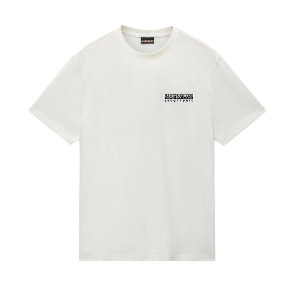 Napapijri Vignoni Back T-Shirt White Heron