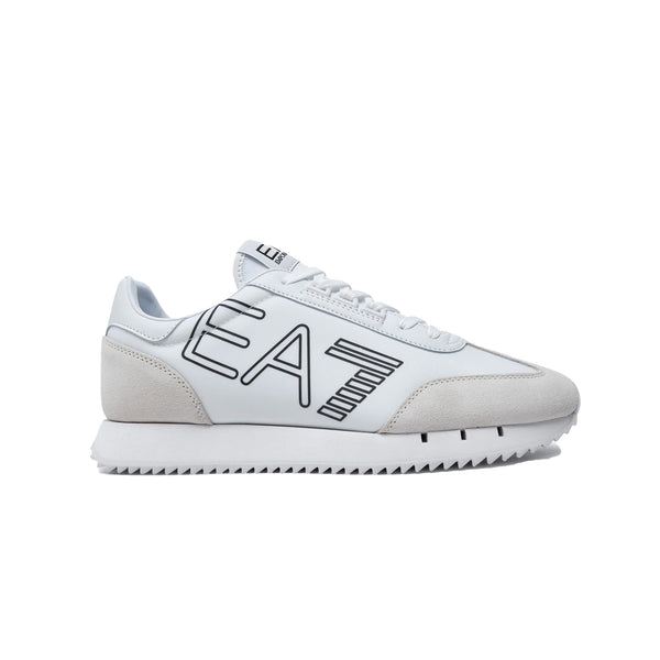 EA7 Emporio Armani Vintage Trainers White/Black