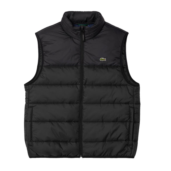 Lacoste Water-Repellent Gilet Black