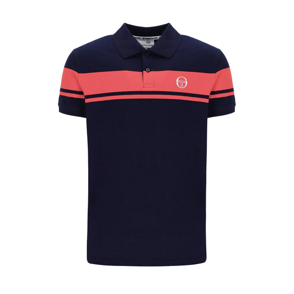 Sergio Tacchini Young Line Polo Shirt Maritime Blue/Dubarry